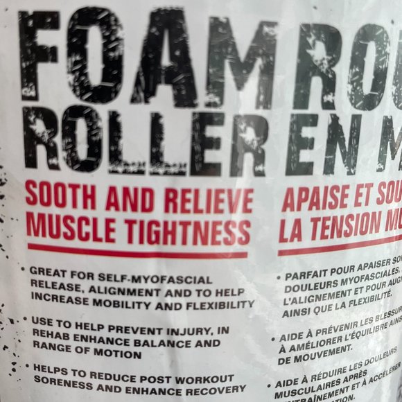 TKO 24" Foam Roller - Brand New in pkg - Picture 2 of 4